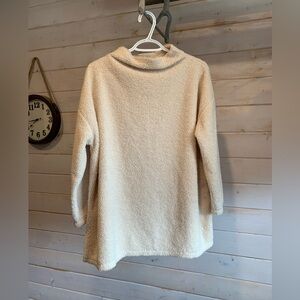 AVA & VIV | Cream Fleece Tunic